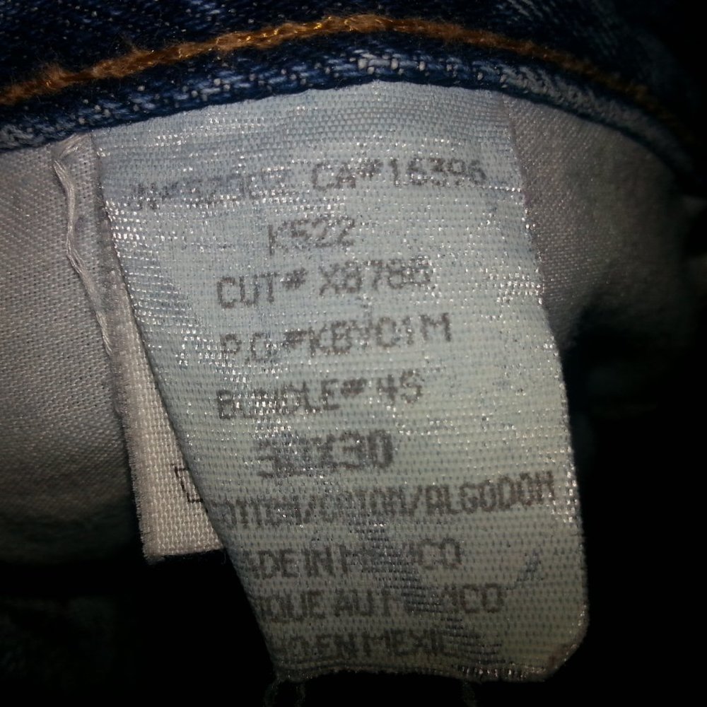 Vintage Y2K DKNY Denim Jeans Mens Pants Closet#2 - Picture 8 of 8